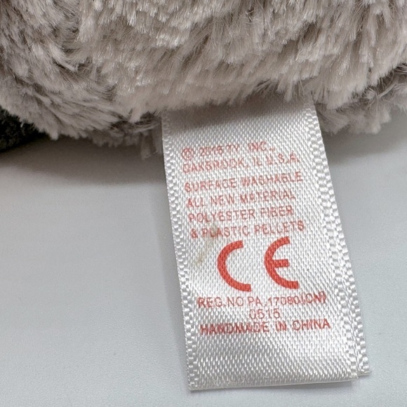 New TY‎ Beanie Boos Squeaker the Gray Mouse With Cheese 6 inch - Picture 6 of 6